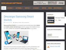 Tablet Screenshot of descargarsoft.com